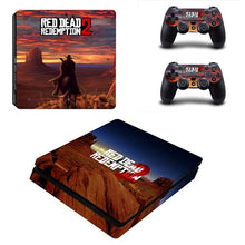 Load image into Gallery viewer, Cover Skin for PS4 Slim (RDR 2)