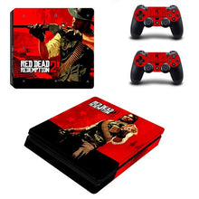 Load image into Gallery viewer, Cover Skin for PS4 Slim (RDR 2)