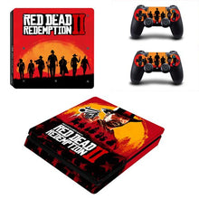 Load image into Gallery viewer, Cover Skin for PS4 Slim (RDR 2)