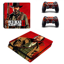 Load image into Gallery viewer, Cover Skin for PS4 Slim (RDR 2)