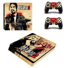 Load image into Gallery viewer, Cover Skin for PS4 Slim (RDR 2)