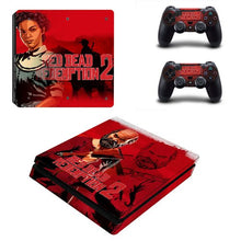 Load image into Gallery viewer, Cover Skin for PS4 Slim (RDR 2)