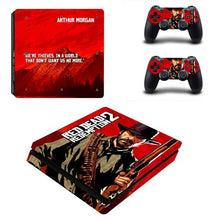 Load image into Gallery viewer, Cover Skin for PS4 Slim (RDR 2)
