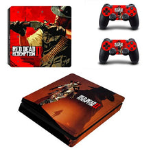 Load image into Gallery viewer, Cover Skin for PS4 Slim (RDR 2)