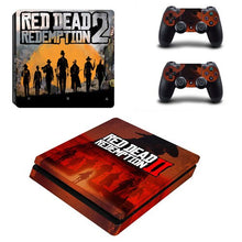 Load image into Gallery viewer, Cover Skin for PS4 Slim (RDR 2)