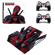 Load image into Gallery viewer, Cover Skin for PS4 PRO (Deadpool)