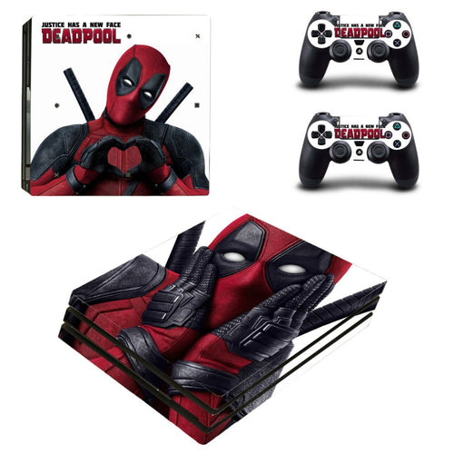 Cover Skin for PS4 PRO (Deadpool)