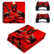 Load image into Gallery viewer, Cover Skin for PS4 PRO (Deadpool)