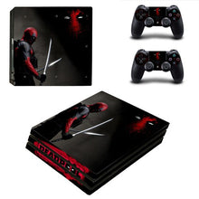 Load image into Gallery viewer, Cover Skin for PS4 PRO (Deadpool)