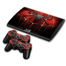 Load image into Gallery viewer, Cover Skin for PS3 Super Slim 4000 (Spiderman)