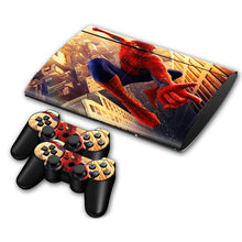 Load image into Gallery viewer, Cover Skin for PS3 Super Slim 4000 (Spiderman)