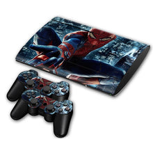 Load image into Gallery viewer, Cover Skin for PS3 Super Slim 4000 (Spiderman)