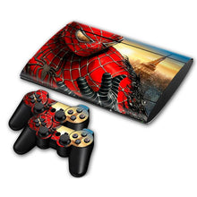 Load image into Gallery viewer, Cover Skin for PS3 Super Slim 4000 (Spiderman)