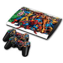 Load image into Gallery viewer, Cover Skin for PS3 Super Slim 4000 (Captain America)