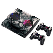 Load image into Gallery viewer, Cover Skin for PS3 Slim (Different Cat)