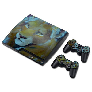 Cover Skin for PS3 Slim (Different Cat)